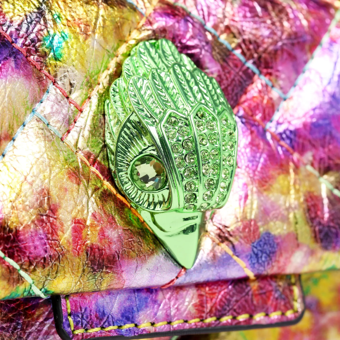 Kurt Geiger mujer mini kensington de piel londres 2LPR50 | bolsas combinación verde